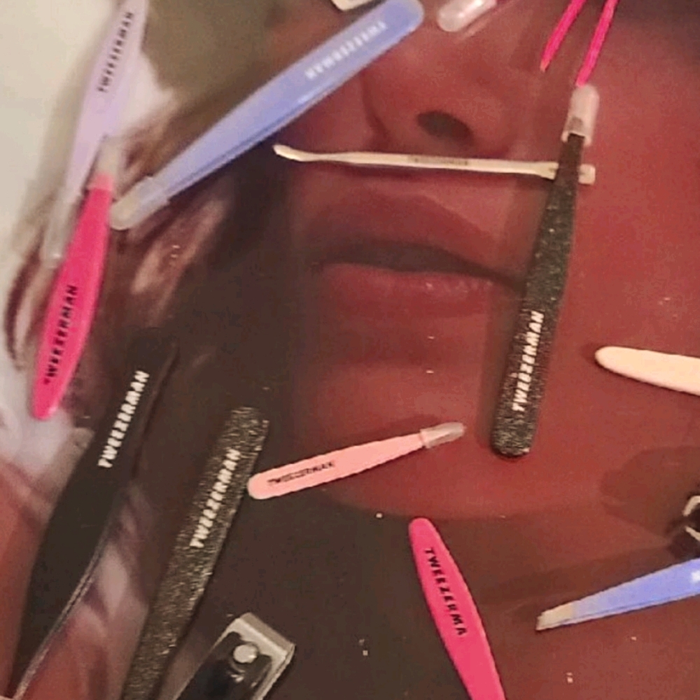 Assorted unboxxed tweezerman tools
